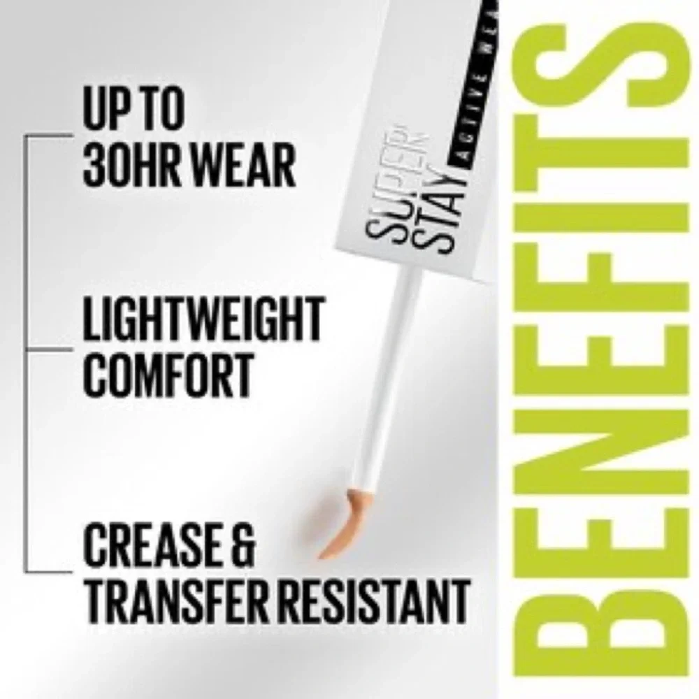 Maybelline SuperStay Active Wear Liquid Concealer‎ new